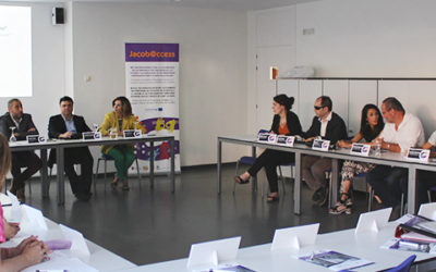 Fundaciones Caja Navarra, Once y Koine Aequalitas celebran una jornada sobre Jacob@ccess para hacer accesible el Camino de Santiago